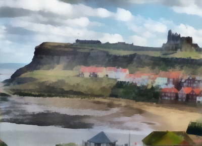 Whitby headland